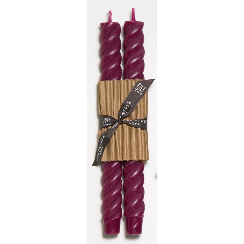 Greentree Rope Tapers Wild Plum 10"