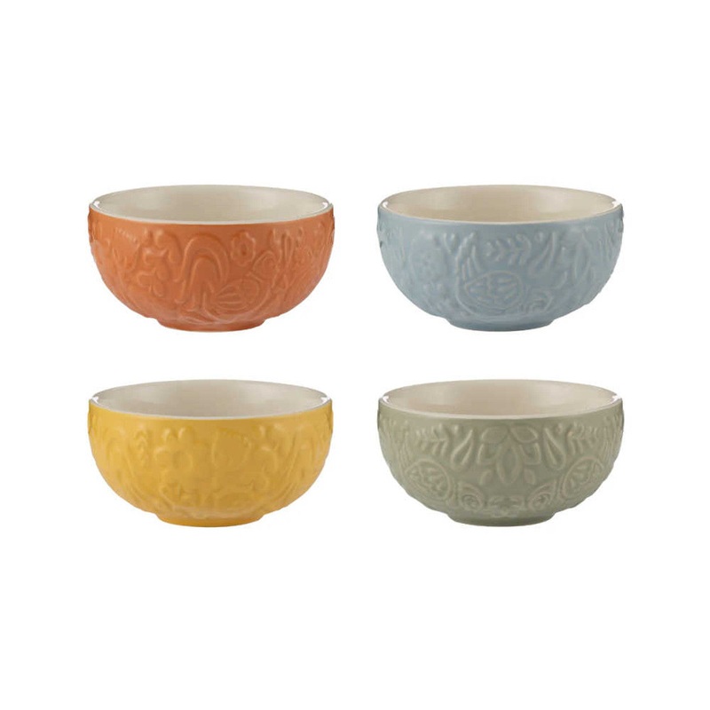 Mason Cash Home To Roost Set 4 Mini Bowls