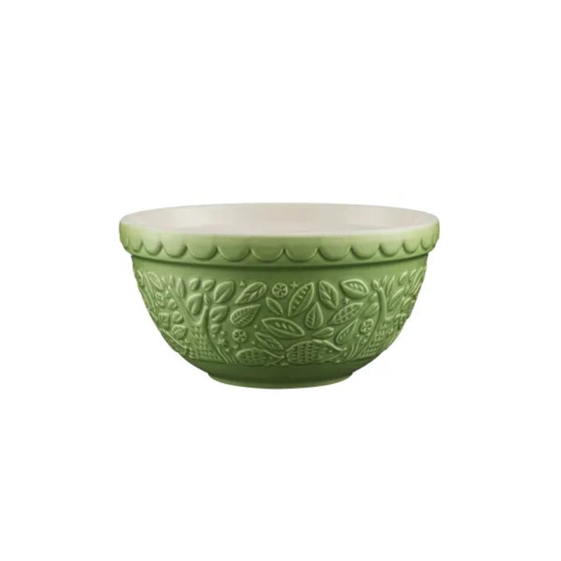 Mason Cash In The Forest S30 Green Mixing Bowl 8.25"