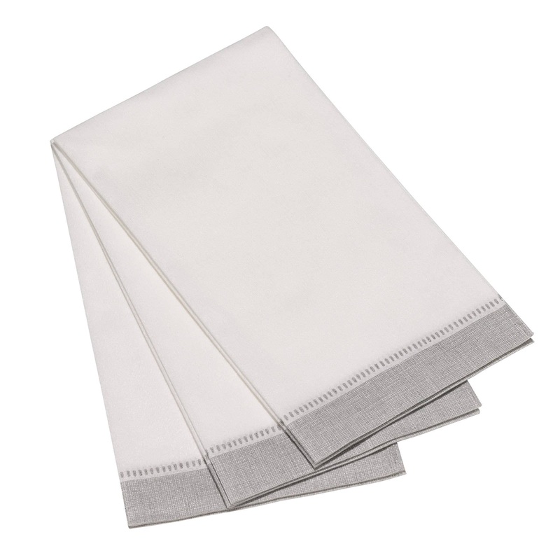 The Napkins Carlstitch Guest Towels 25ct (33x40cm)