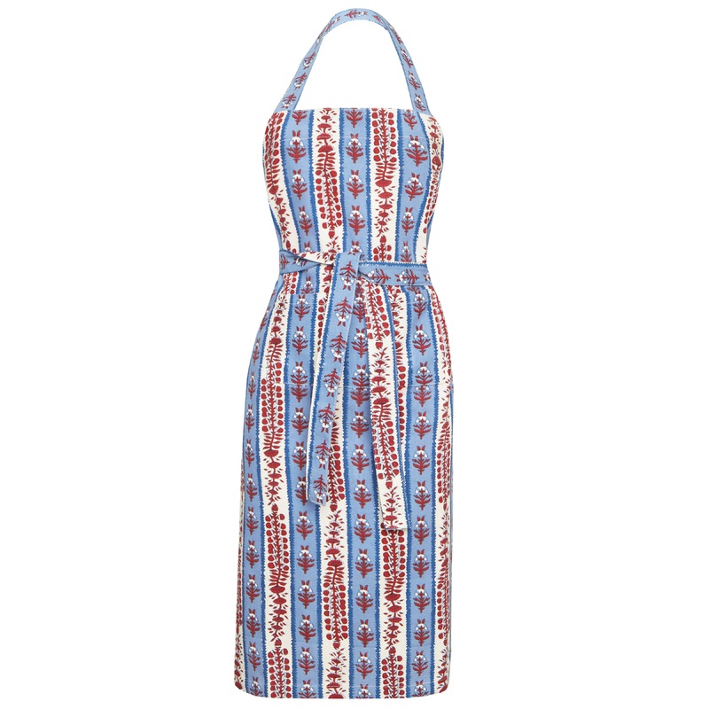 Couleur Nature Avignon Red & Blue | Apron