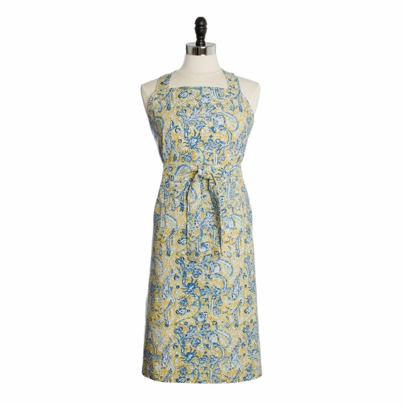 Couleur Nature La Mer Blue & Yellow | Apron