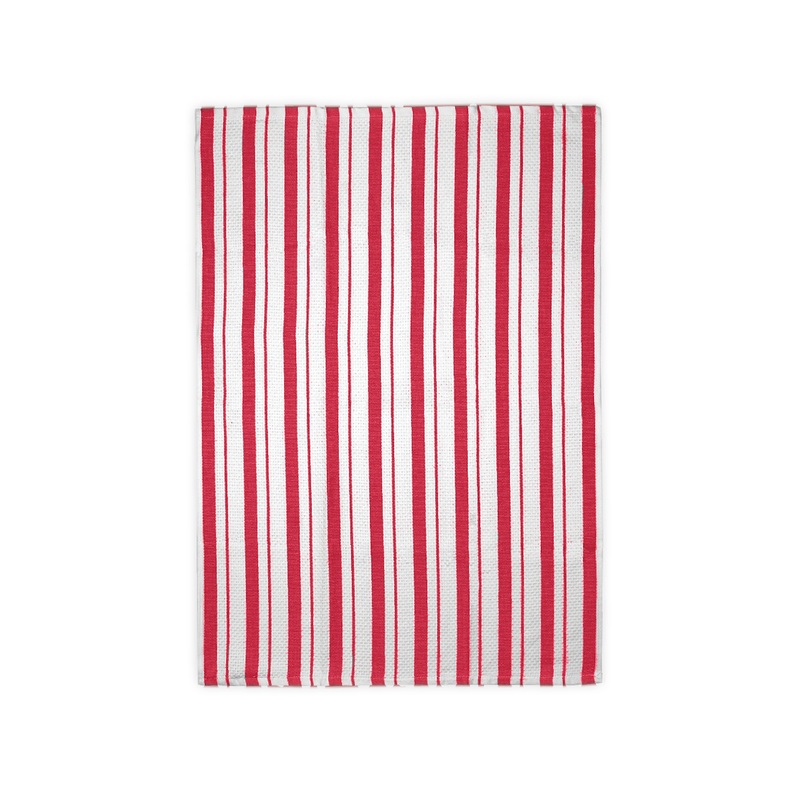 MU Kitchen Crimson Basket Weave Towel