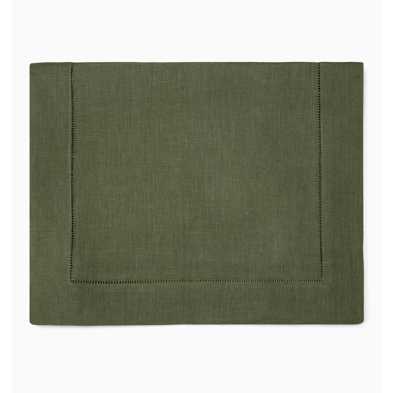 Sferra Linen Festival Table Runner 15x90" Sage