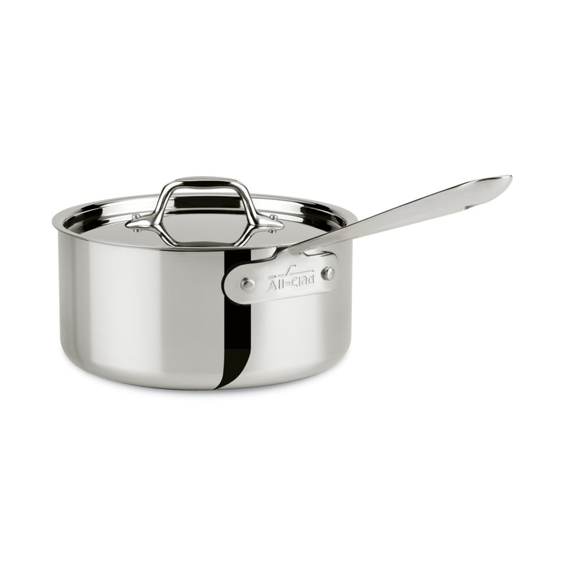 All-Clad D3 / TriPly Saucepan with Lid