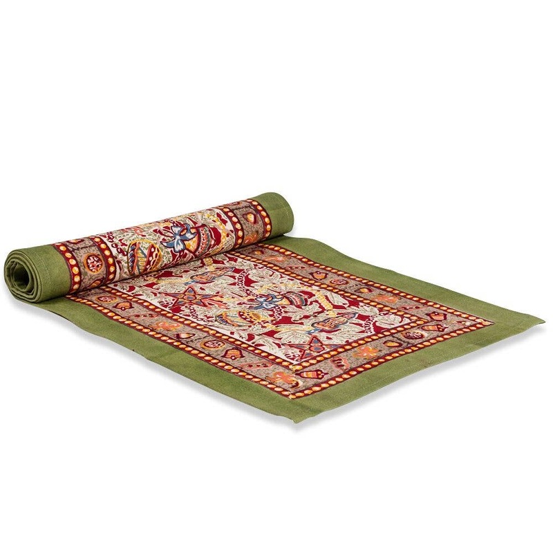 Couleur Nature Noel Red & Green | Table Runner