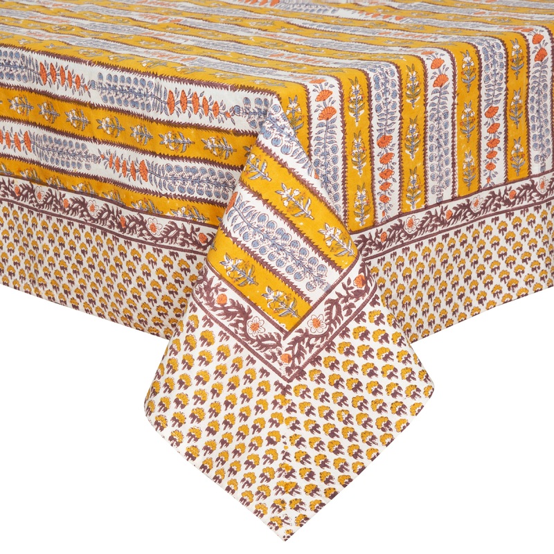 Couleur Nature Provence Avignon Dijon & Blue | Tablecloth