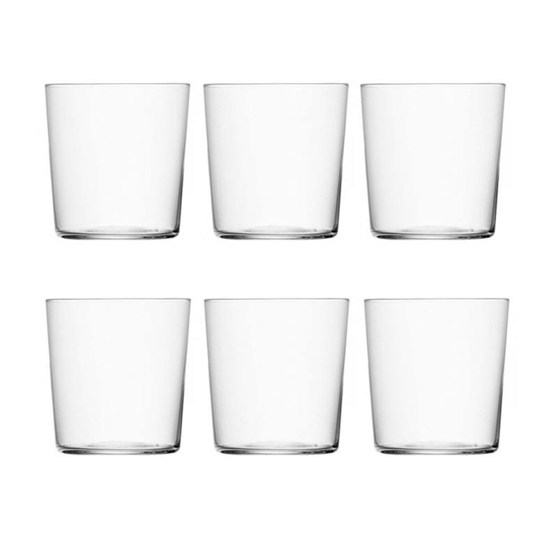 LSA Gio Tumbler Set of 6 / Medium / 390ml