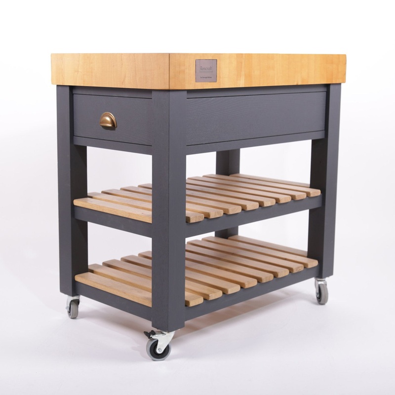 Rencraft Butchers Block / Maple / Dark Grey