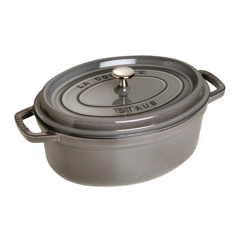 Staub Oval Cocotte / Grey