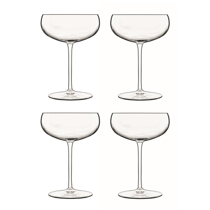 Luigi Bormioli Talismano Old Martini Glass / Set of 4