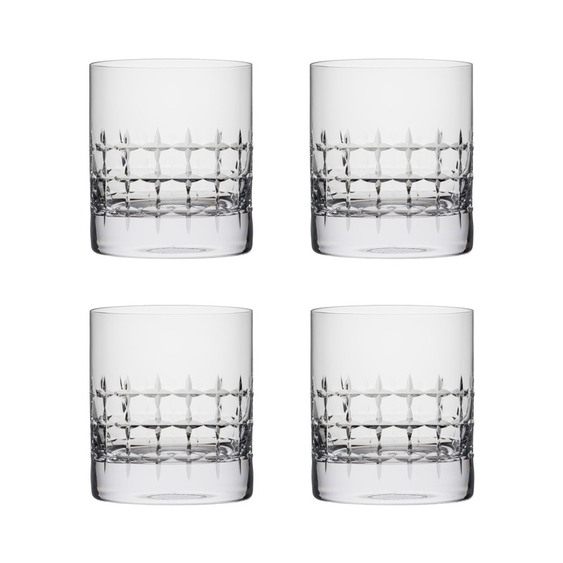 Rona Whisky Glass Set of 4 / Brilliant