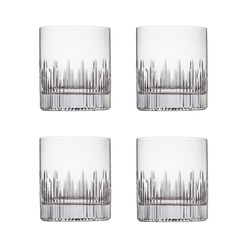 Rona Whisky Glass Set of 4 / Diamond