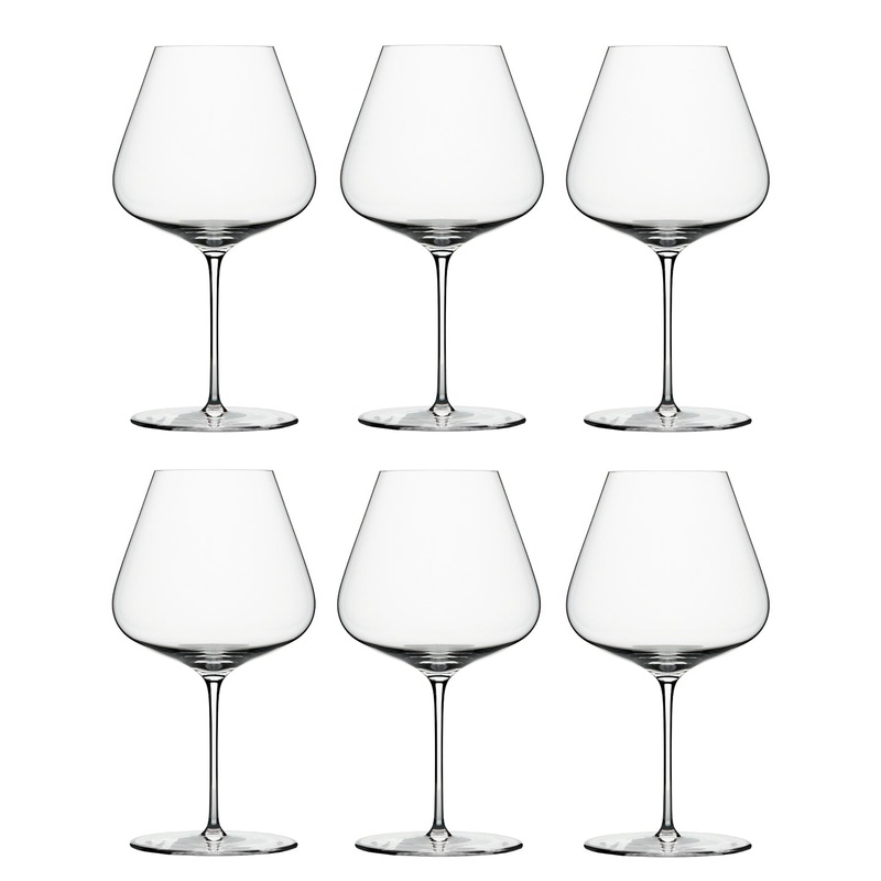 Zalto Burgundy Wine Glasses / Set of 6