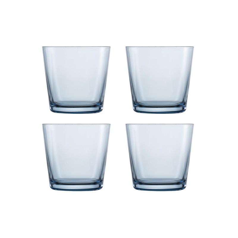 Zwiesel Together Water Glass Set of 4 / 367ml / Smoky Blue