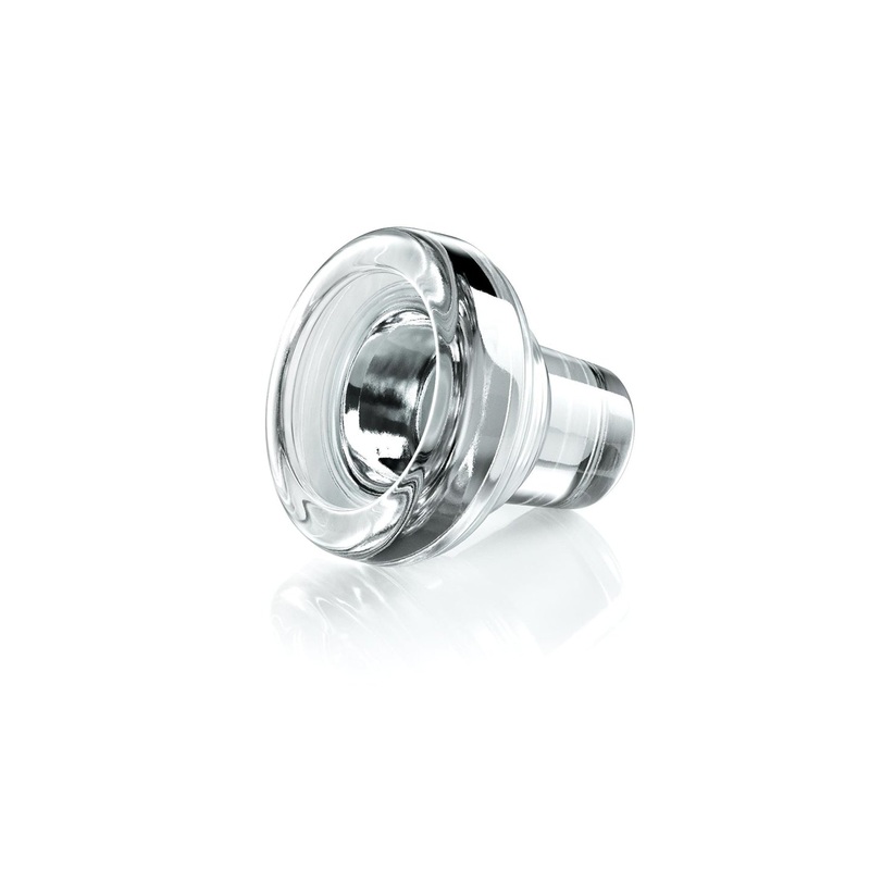 Borough Kitchen Glass Wine Bottle Stopper / Clear