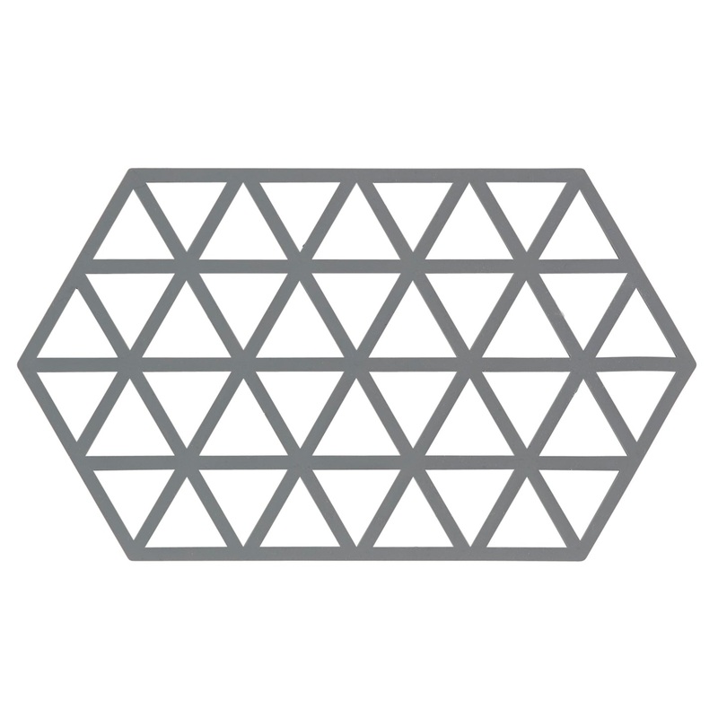 Trivet Triangles / Large / Cool Grey *