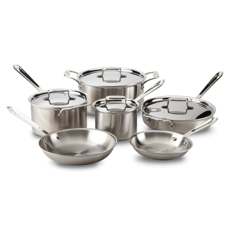 All-Clad D5 6 Piece Cookware Set