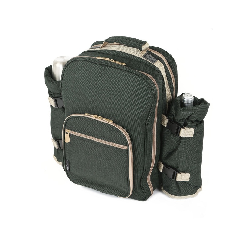 Picnic Backpack / Forest Green / 4 Person