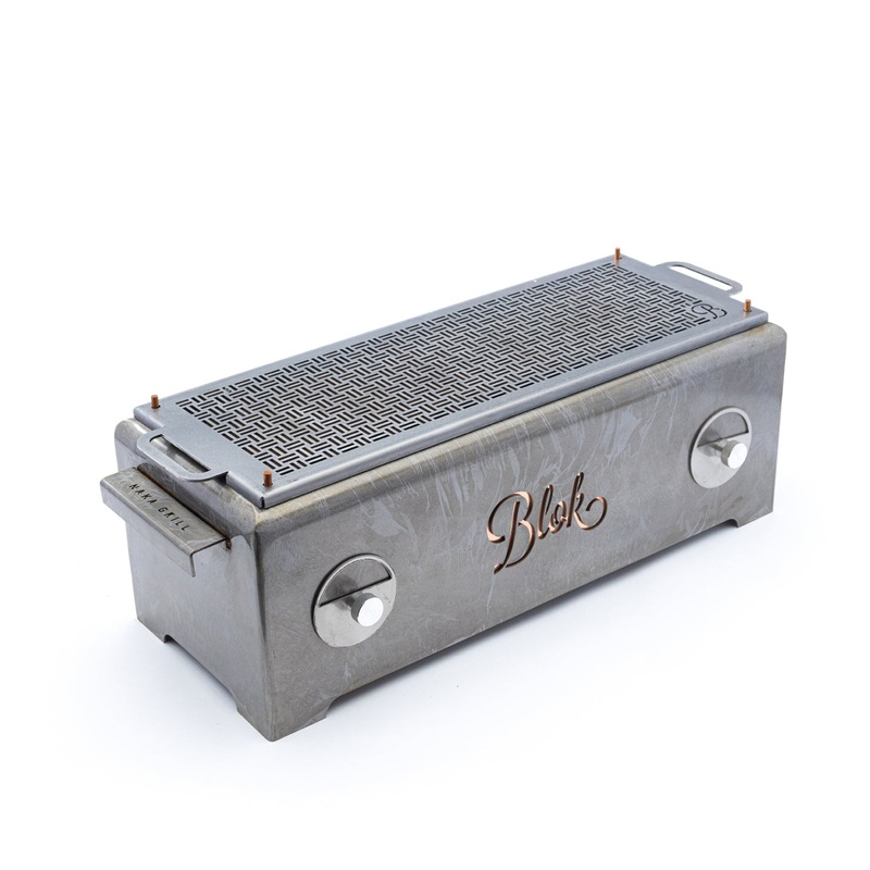 Blok Naka Table Grill / Patina