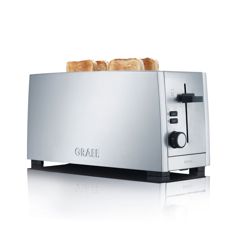 Graef 4-Slice Toaster / Stainless Steel