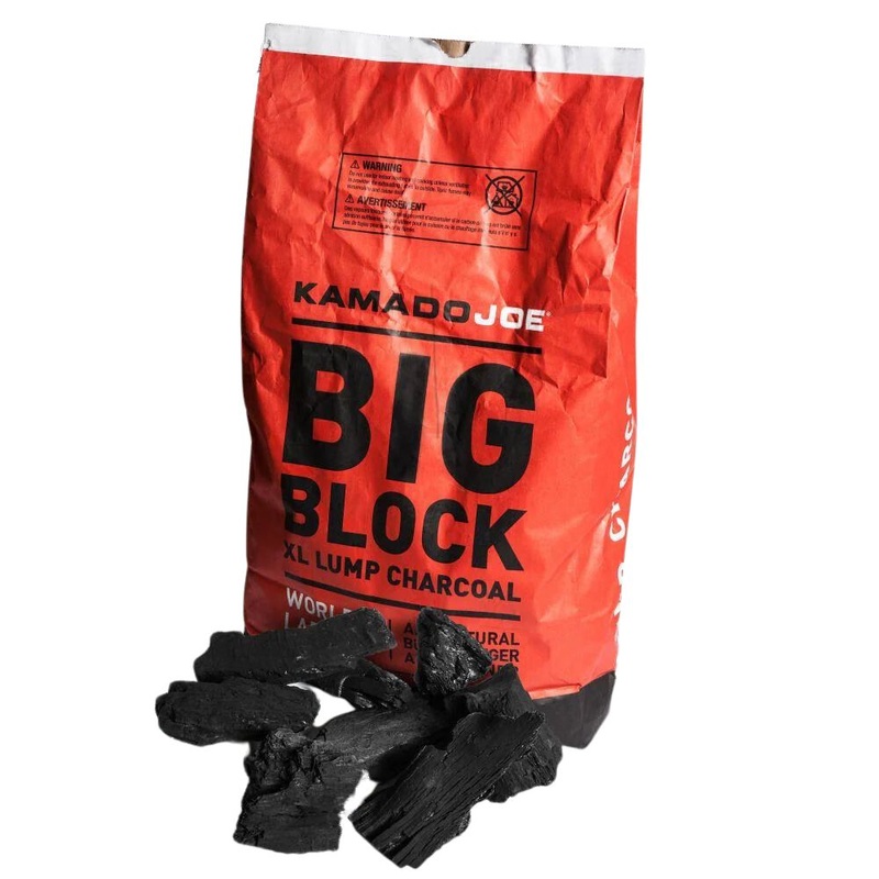 Kamado Joe KJ-CHAR Big Block XL Natural Lump Charcoal, 20 lbs Bag