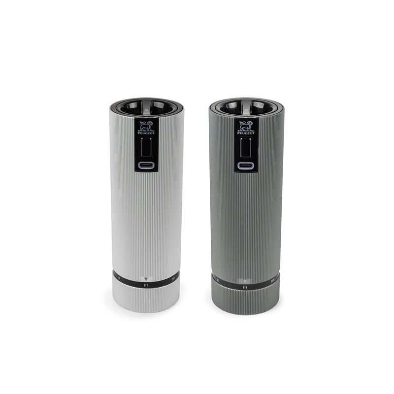 Peugeot Line Electric u'select Z Salt & Pepper Mill Set / 15cm
