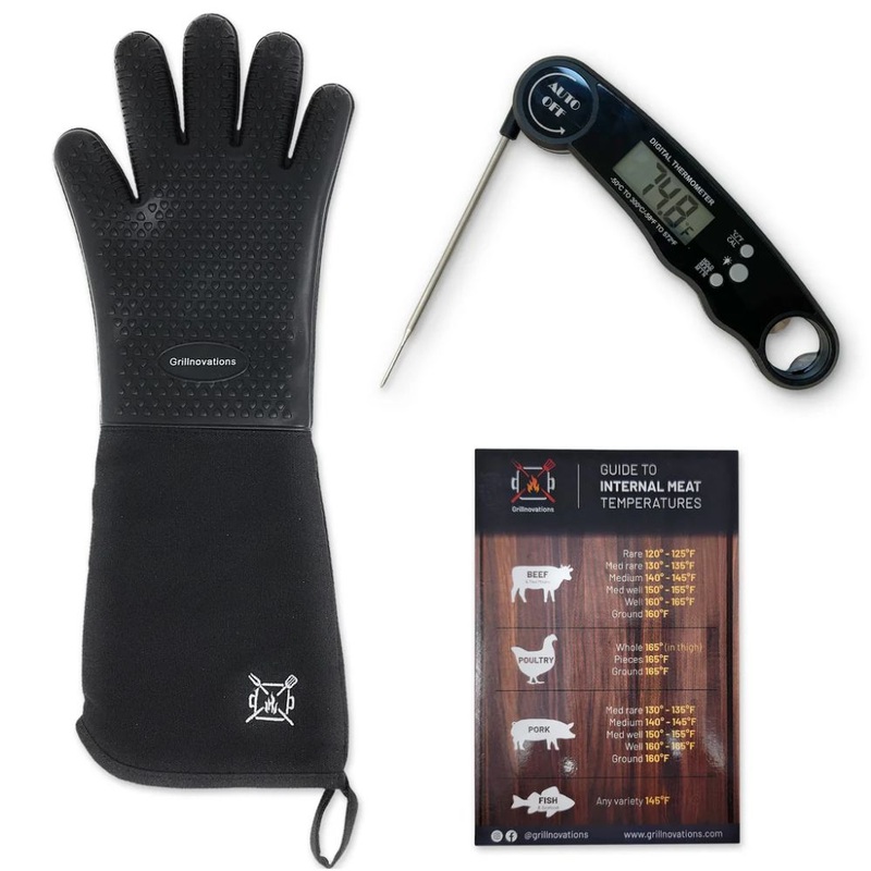 Grillnovations Digital Thermometer & Grilling Glove