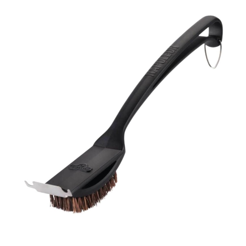 Napoleon 62053 Natural Fiber Grill Brush w/ Grid Scraper