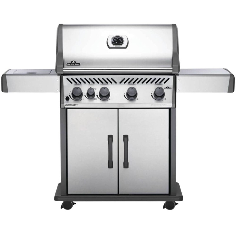 Napoleon Rogue XT 525 SIB Freestanding Gas Grill w/ Infrared Side Burner
