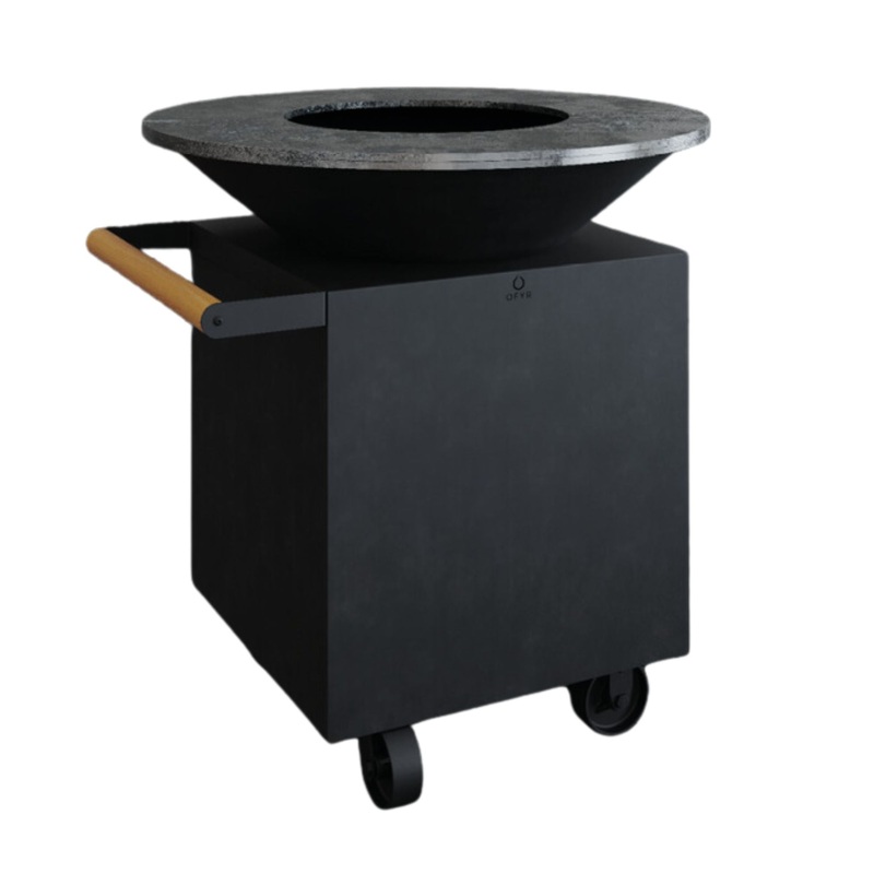 OFYR OCB-100-PRO Classic Black 100 PRO Freestanding Open Fire