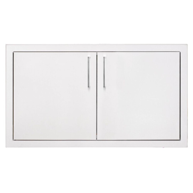 True Flame TF-DD-33M-A 33-Inch Double Access Door Masonry Frame Return