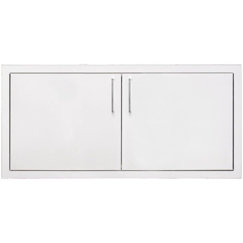 TrueFlame 36" 2-Drawer Dry Storage Pantry & Enclosed Cabinet Combo