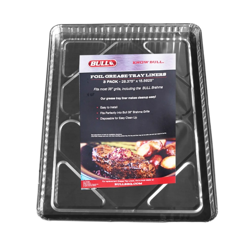 Bull 24269 38-Inch Grease Tray Liners 12pk