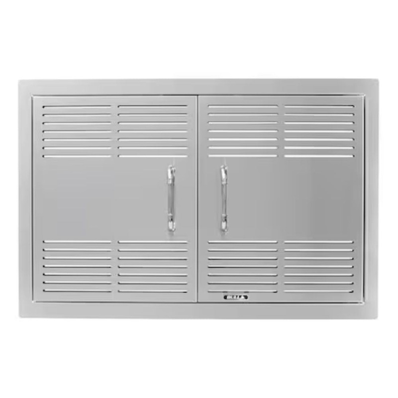 Bull 45580 30-Inch Stainless Steel Vented Double Door w/ Reveal