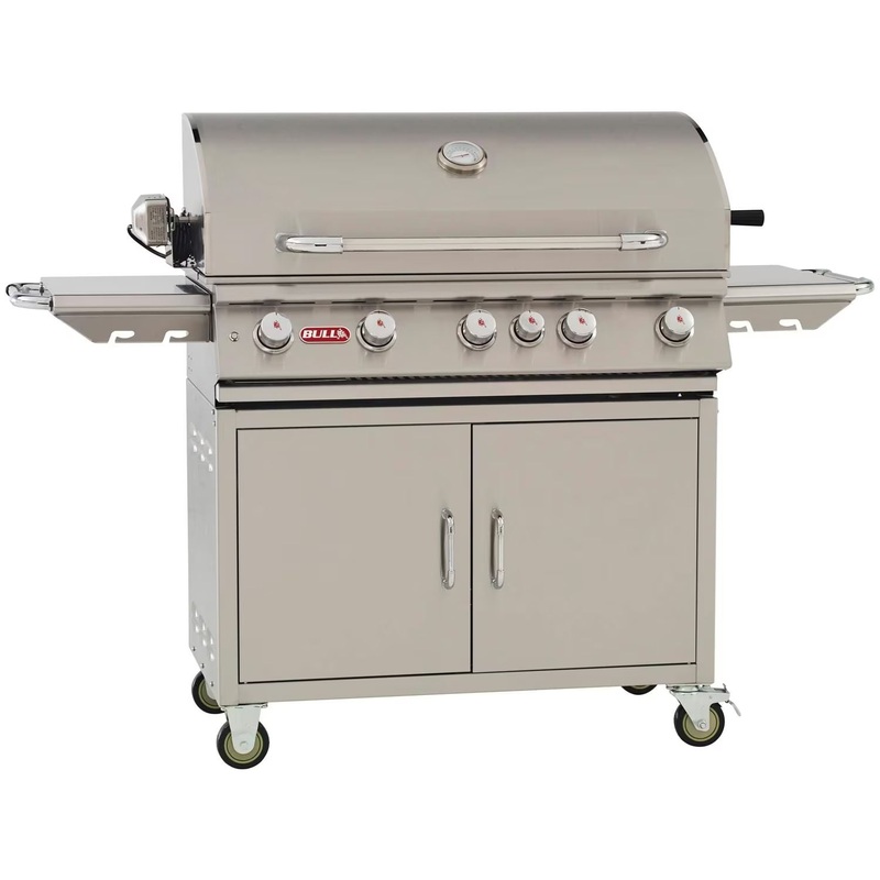 Bull Brahma 38-Inch 5-Burner Freestanding Gas Grill W/ Rotisserie
