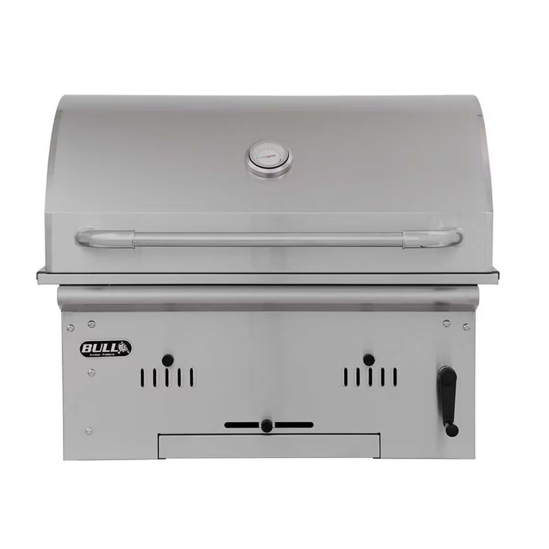 Bull Grills 88787 Bison Premium Built-In Charcoal Grill
