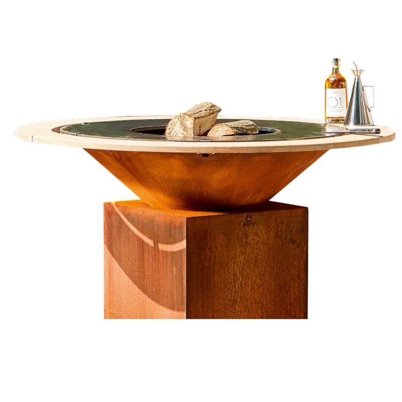 OFYR OA-FGR-100 Teak Wood Fire Guard Ring 100