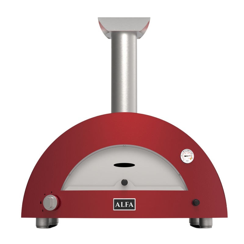 Alfa Moderno Ruby Red 2 Pizze Gas Pizza Oven