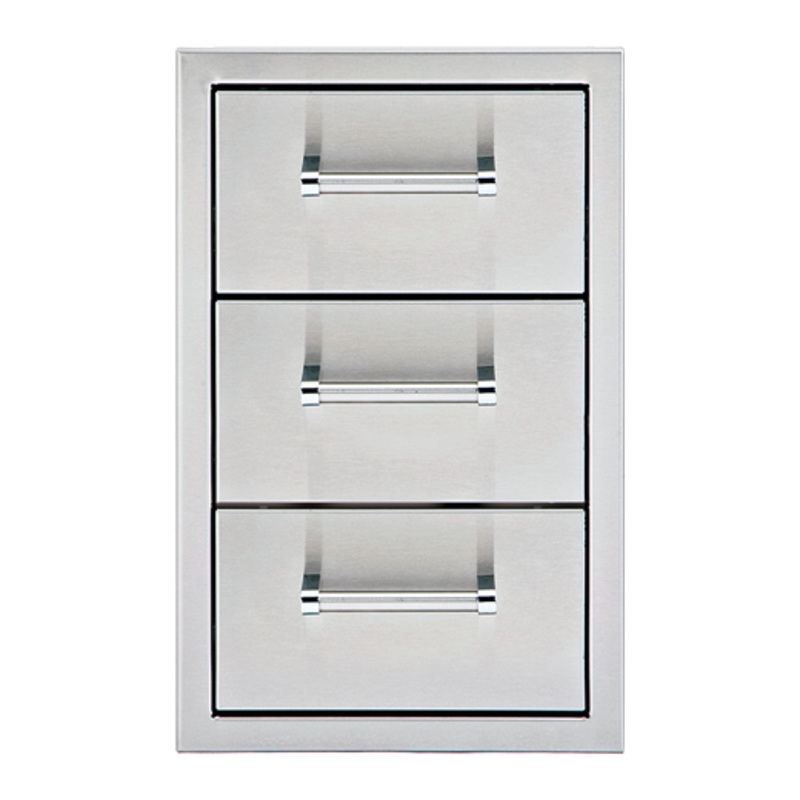 Delta Heat DHSD133-B 13-Inch Vertical Triple Drawer