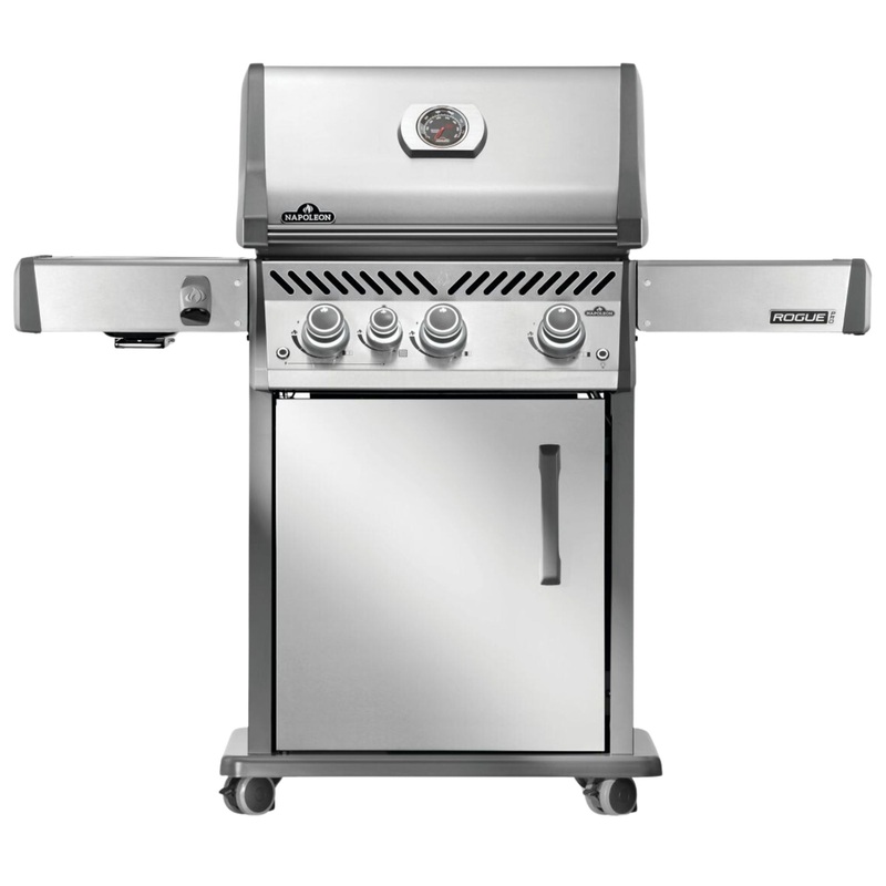 Napoleon Rogue PRO 425 SIB Stainless Steel Freestanding Gas Grill w/ Infrared Side Burner