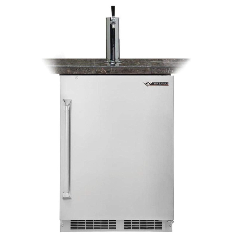 Twin Eagles TEBK24-G 24x34.75-Inch Built-In Beer Keg Dispenser