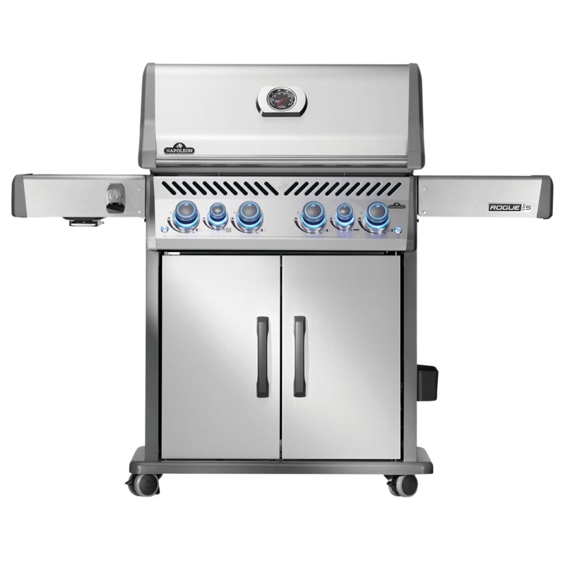 Napoleon Rogue PRO-S 525 RSIB Freestanding Gas Grill w/ Infrared Side and Rear Burner
