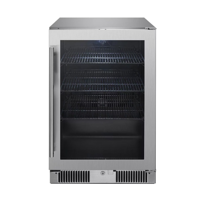 Blaze 20-Inch 4.5 Cu. Ft. Outdoor Rated Beverage Cooler w/ Lock