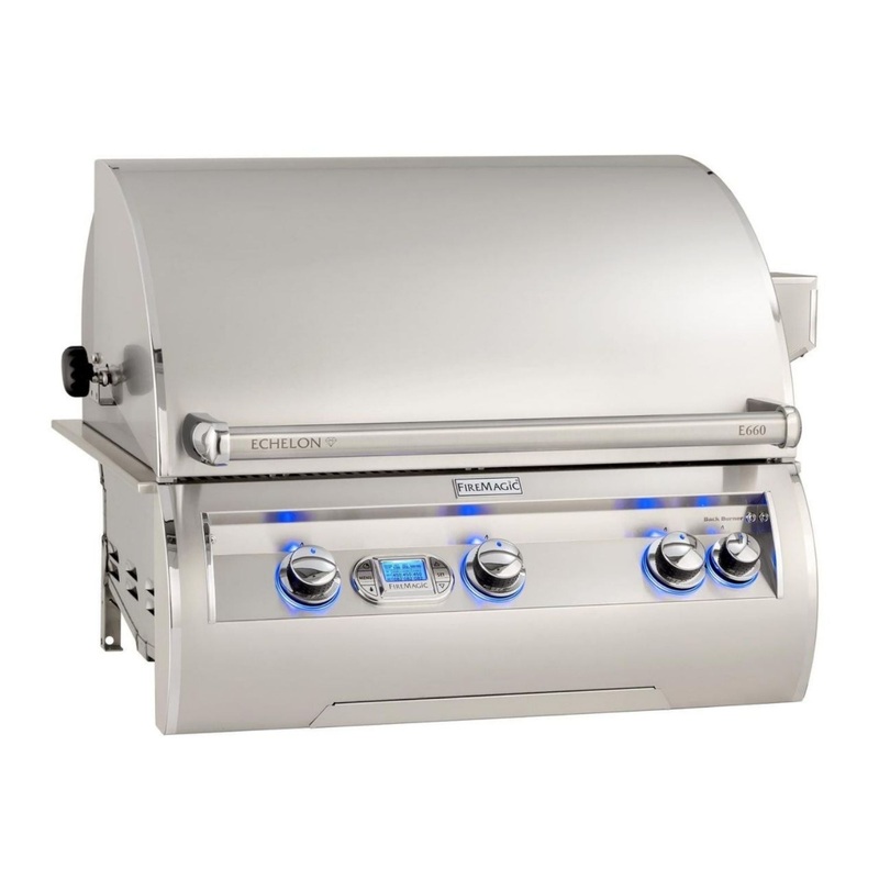 Fire Magic Echelon 30-Inch Built-In Gas Grill w/ Digital Thermometer