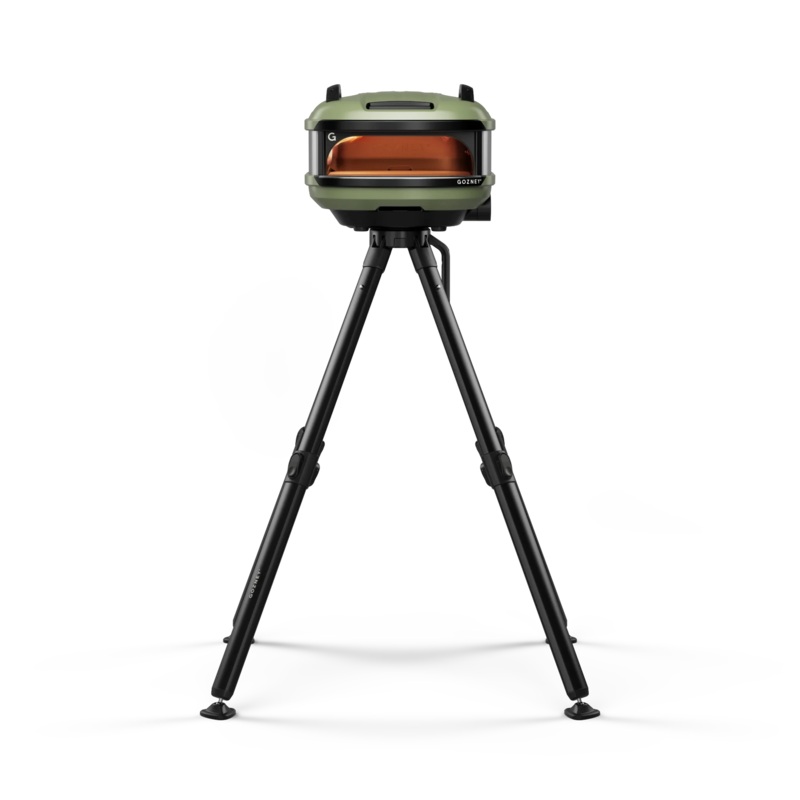 Gozney Tread Olive Portable Propane Gas Pizza Oven w/ Stand Bundle
