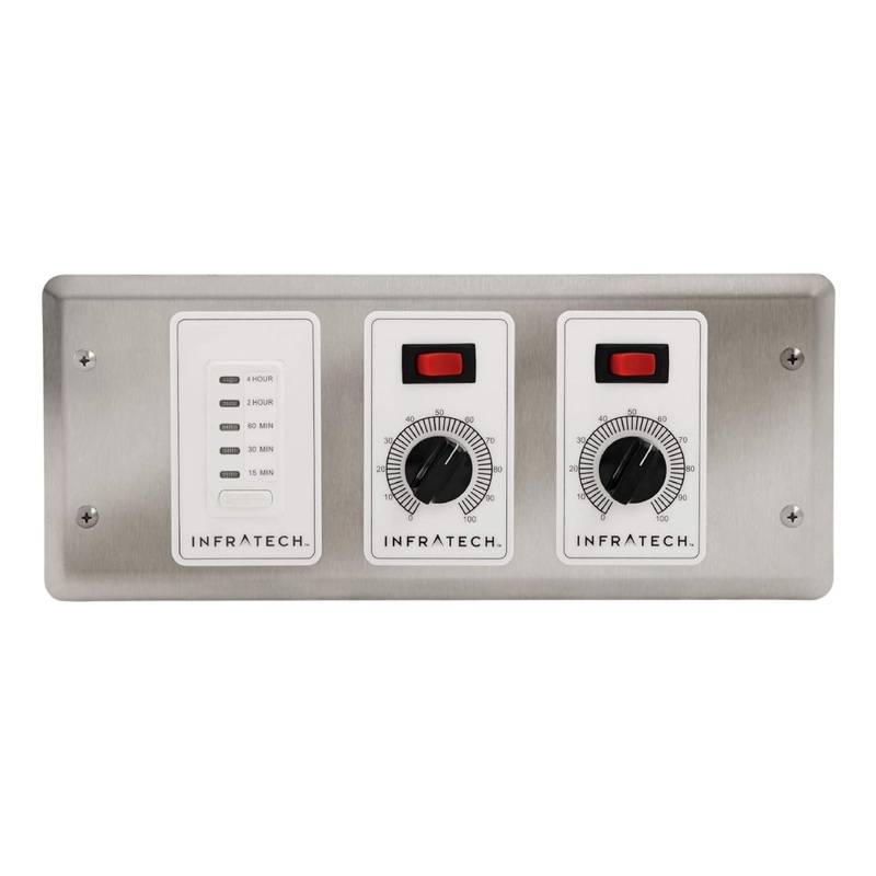 Infratech 2-Zone Analog Controller w/ Digital Timer