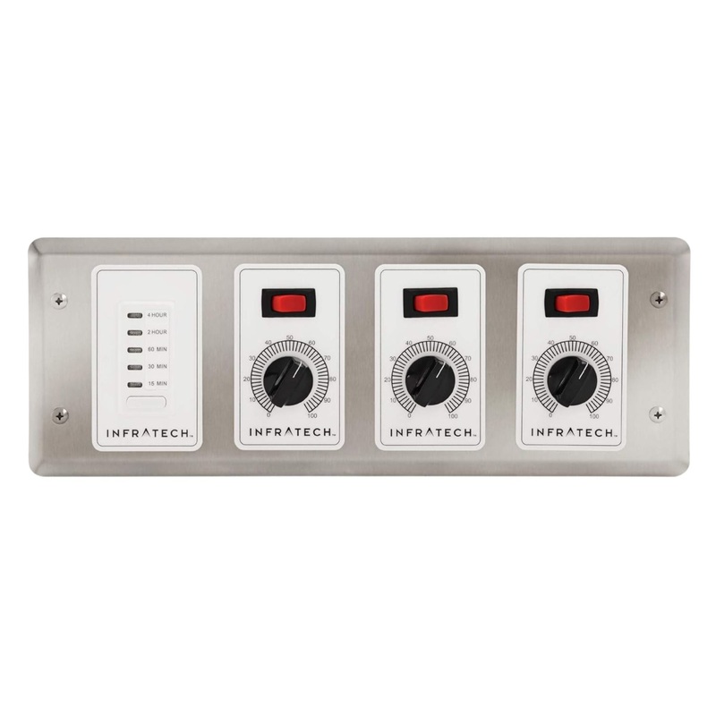 Infratech 3-Zone Analog Controller w/ Digital Timer