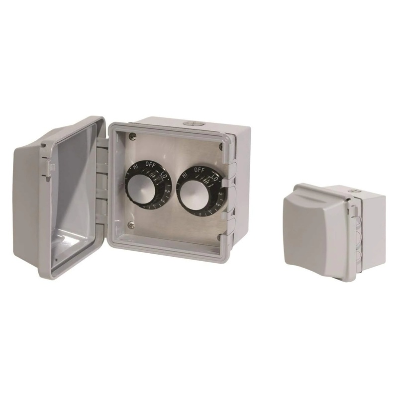Infratech Dual Surface Mount Input Regulator w/ Weatherproof Cover