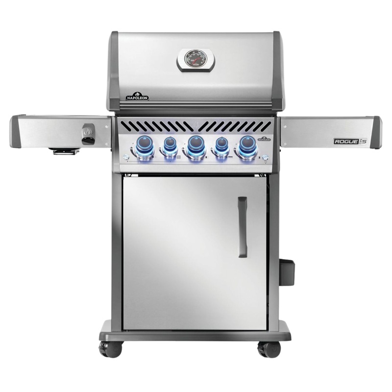 Napoleon Rogue PRO-S 425 RSIB Freestanding Gas Grill w/ Infrared Side and Rear Burner